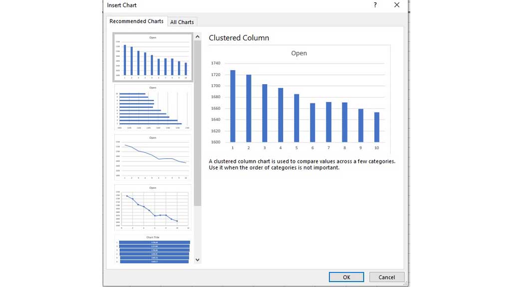 Creating-the-Chart-to-Add-Trendline-in-Excel-3