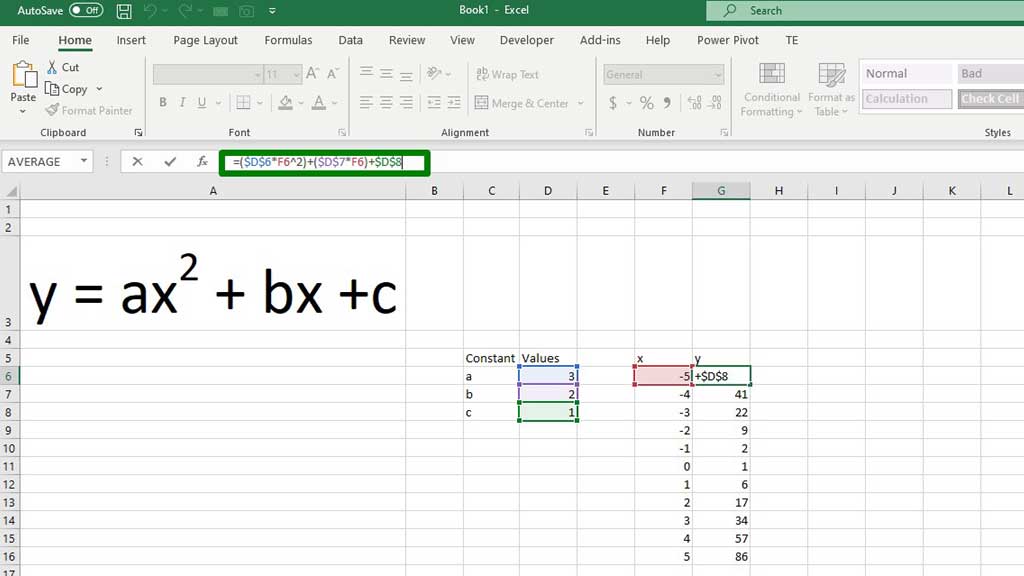 Graphing-a-Quadratic-Function-in-Excel-2