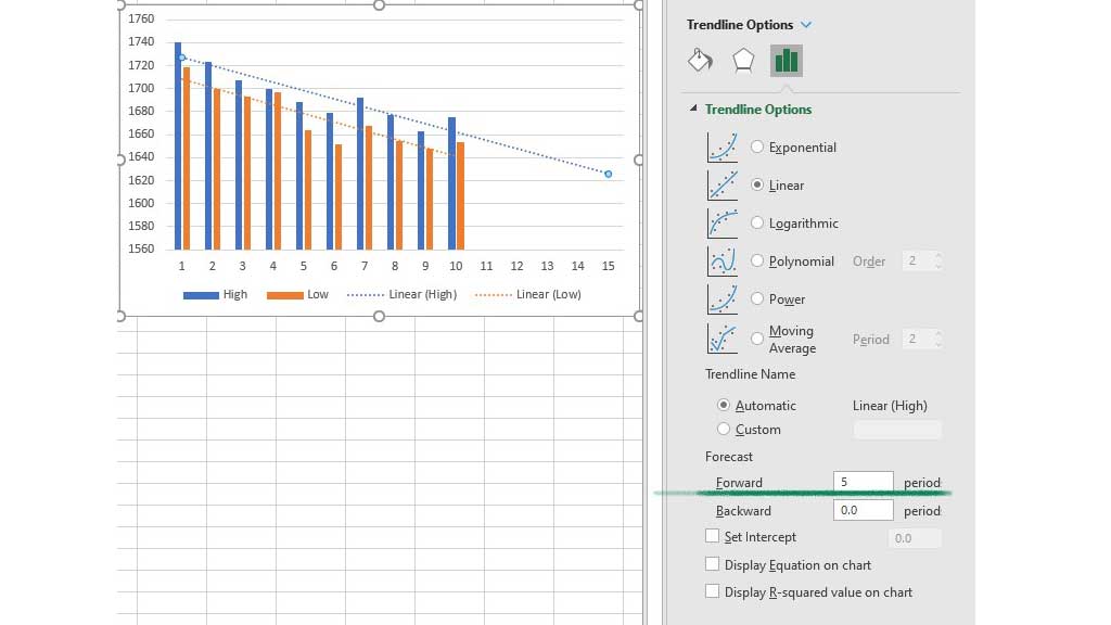 Managing-and-Editing-multiple-trendlines-in-Excel-2